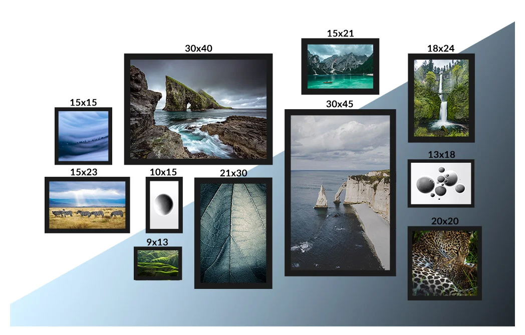 Rozmiary ramek drewnianych