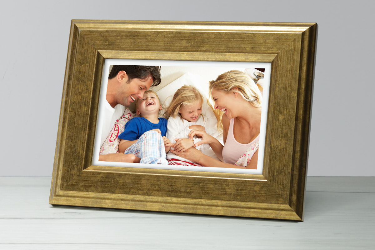 Rama drewniana złota – DRZ AZ